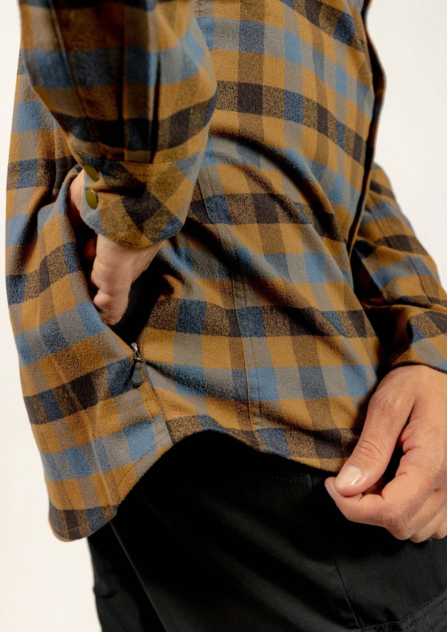 Club Ride Apparel Men's Shaka Brushed Stretch Riding Flannel - Angler's Pro Tackle & Outdoors