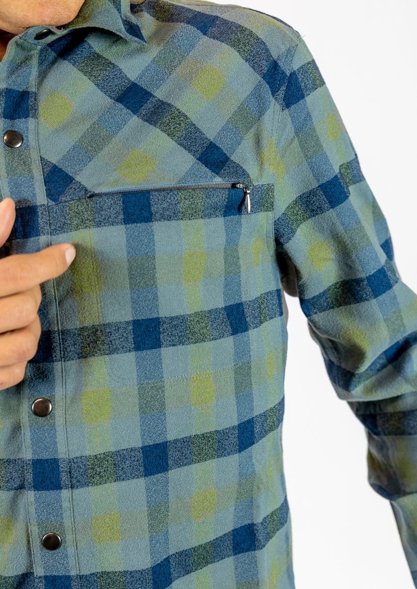 Club Ride Apparel Men's Shaka Brushed Stretch Riding Flannel - Angler's Pro Tackle & Outdoors