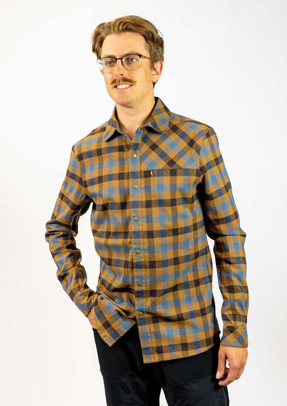 Club Ride Apparel Men's Shaka Brushed Stretch Riding Flannel - Angler's Pro Tackle & Outdoors