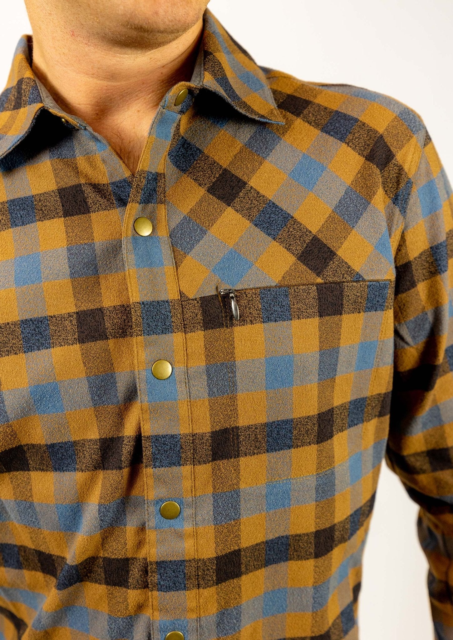 Club Ride Apparel Men's Shaka Brushed Stretch Riding Flannel - Angler's Pro Tackle & Outdoors