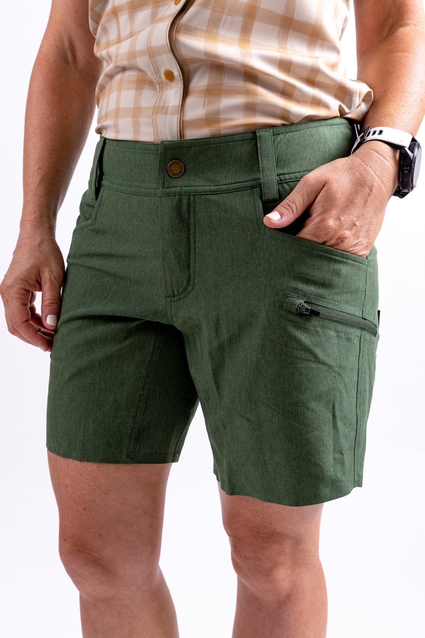 Club Ride Apparel Women's Eden Modern Trail Shorts 7" w/ Drift Chamois - Angler's Pro Tackle & Outdoors