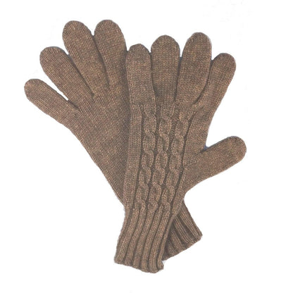 The Buffalo Wool Co. Pro Gear Cabled Ladies Gloves