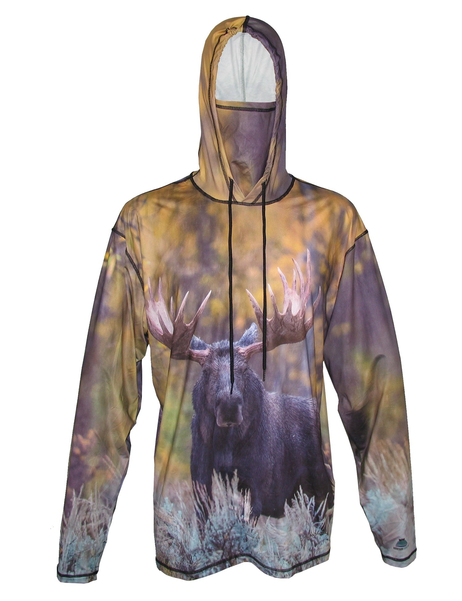 Cognito Brands Bull Moose Sun Protective Wildlife Graphic Hoodie - Angler's Pro Tackle & Outdoors