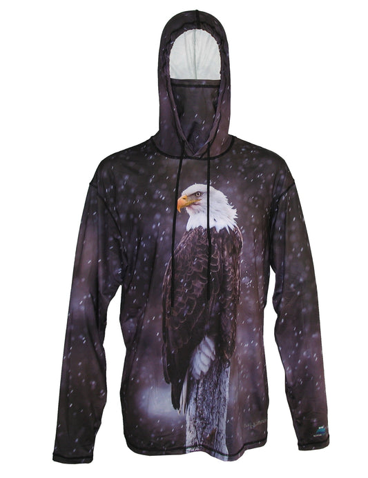 Cognito Brands Eagle Sun Protective Wildlife Graphic Hoodie - Angler's Pro Tackle & Outdoors