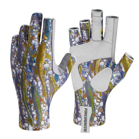 Cognito Brands Fin - Flank Trout Dreams Sun Gloves - Angler's Pro Tackle & Outdoors
