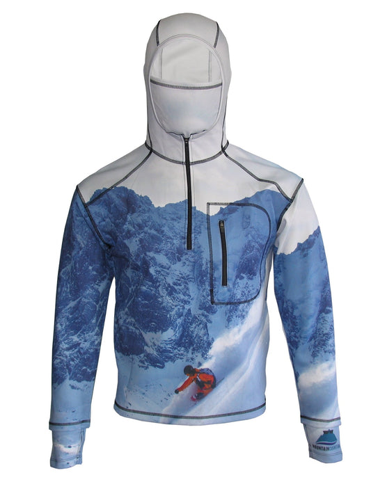 Cognito Brands Jagged Edge 2 Heavyweight 1/4 - Zip FlexShell Mountain Hoodie - Angler's Pro Tackle & Outdoors