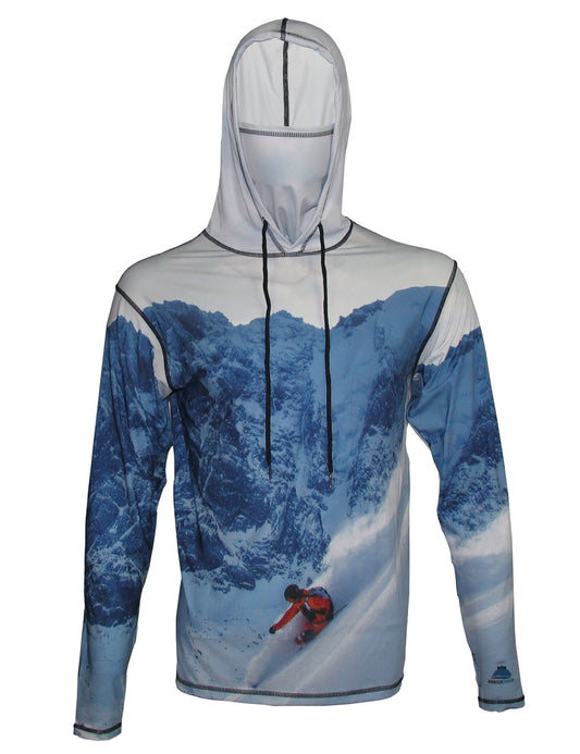 Cognito Brands Jagged Edge 2 Lightweight Mountain Graphic Hoodie - Angler's Pro Tackle & Outdoors