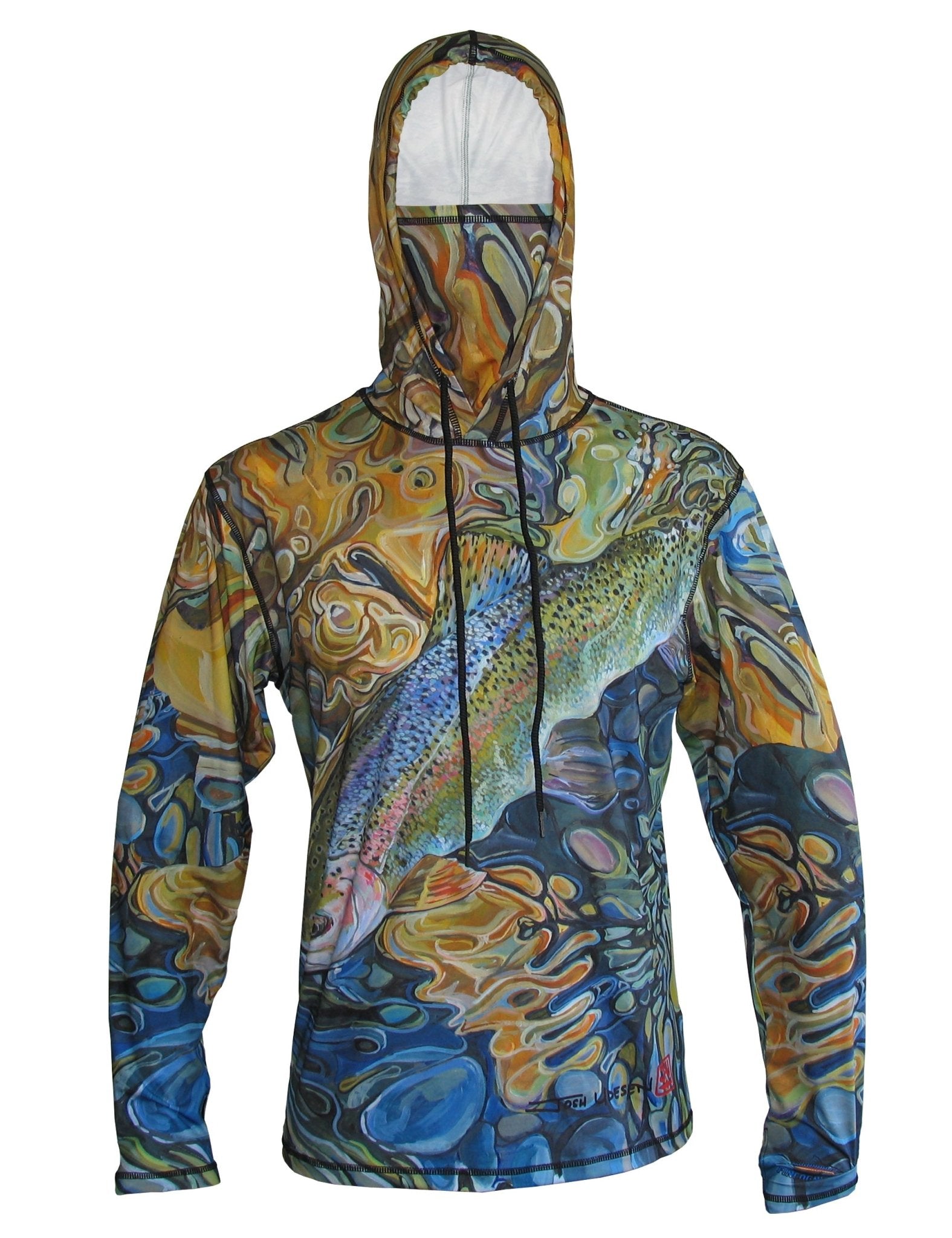 Cognito Brands Magic Waters Rainbow Trout Graphic Fishing Hoodie - Angler's Pro Tackle & Outdoors