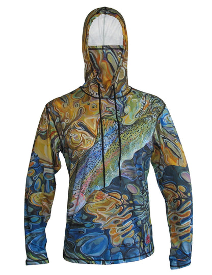 Cognito Brands Magic Waters Rainbow Trout Graphic Fishing Hoodie - Angler's Pro Tackle & Outdoors