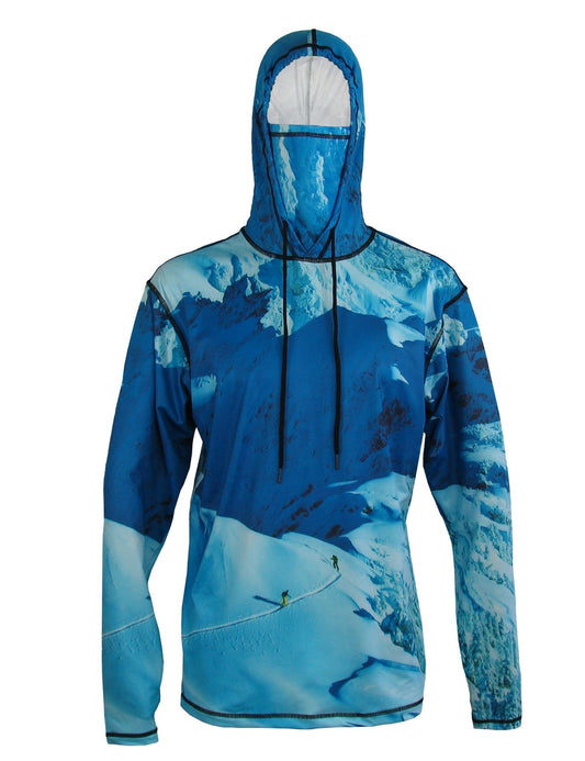 Cognito Brands Making Tracks Lightweight Mountain Graphic Hoodie - Angler's Pro Tackle & Outdoors