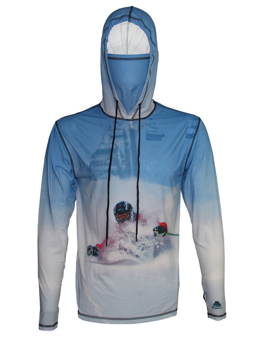 Cognito Brands Pow 2 Lightweight Mountain Graphic Hoodie - Angler's Pro Tackle & Outdoors