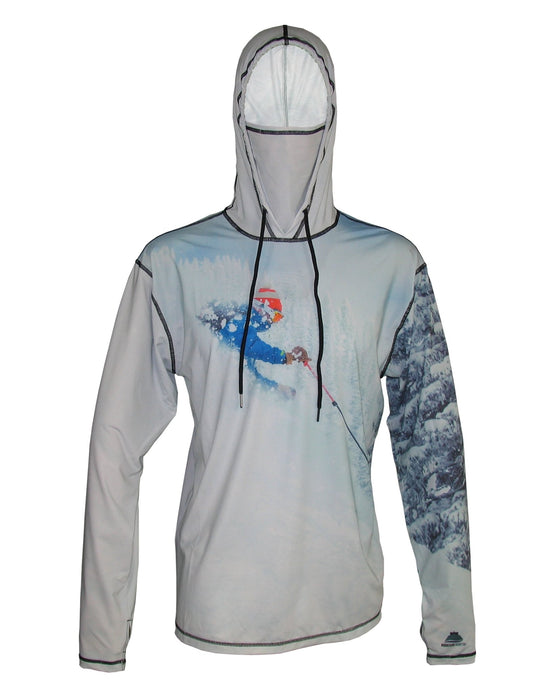 Cognito Brands Pow Lightweight Mountain Graphic Hoodie - Angler's Pro Tackle & Outdoors