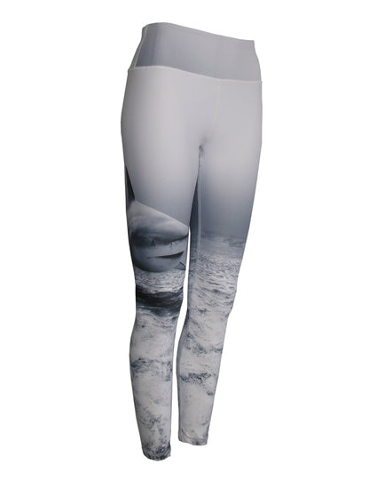 Cognito Brands Shark Ocean Print Patterned All Sport Leggings - Angler's Pro Tackle & Outdoors