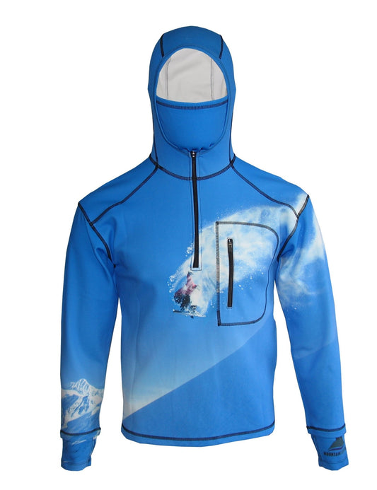Cognito Brands Snowboarder 3 Heavyweight 1/4 - Zip FlexShell Mountain Hoodie - Angler's Pro Tackle & Outdoors