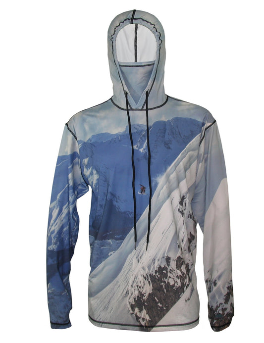 Cognito Brands Snowboarder2 Lightweight Mountain Graphic Hoodie - Angler's Pro Tackle & Outdoors