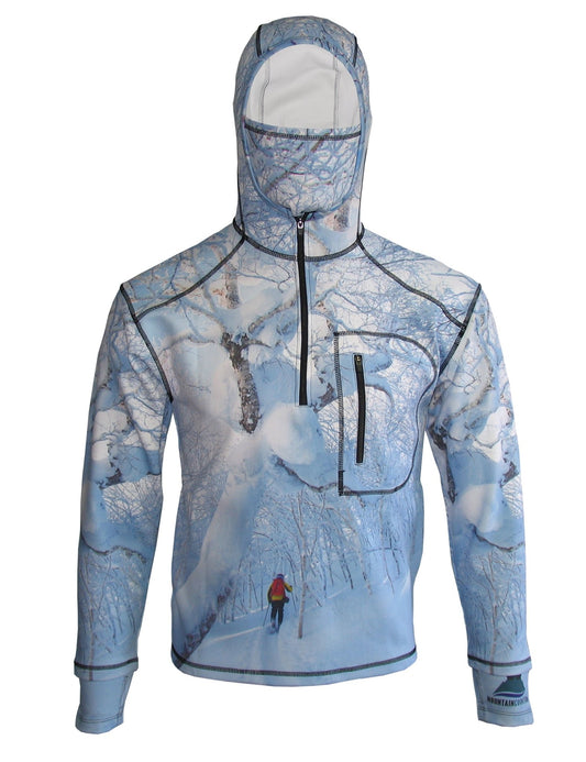 Cognito Brands Snowcrossed Heavyweight 1/4 - Zip FlexShell Mountain Hoodie - Angler's Pro Tackle & Outdoors