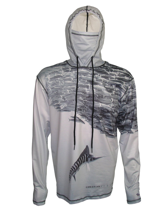 Cognito Brands Striped Marlin Lightweight Ocean Graphic Hoodie - Angler's Pro Tackle & Outdoors