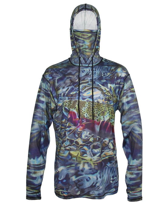 Cognito Brands Tranquility Rainbow Trout Graphic Fishing Hoodie - Angler's Pro Tackle & Outdoors
