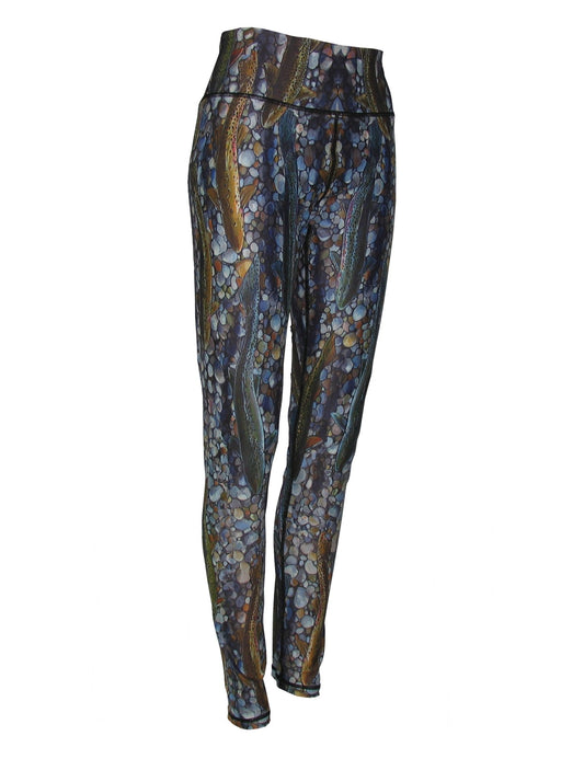 Cognito Brands Trout Dreams Fish Print Patterned All Sport Leggings - Angler's Pro Tackle & Outdoors