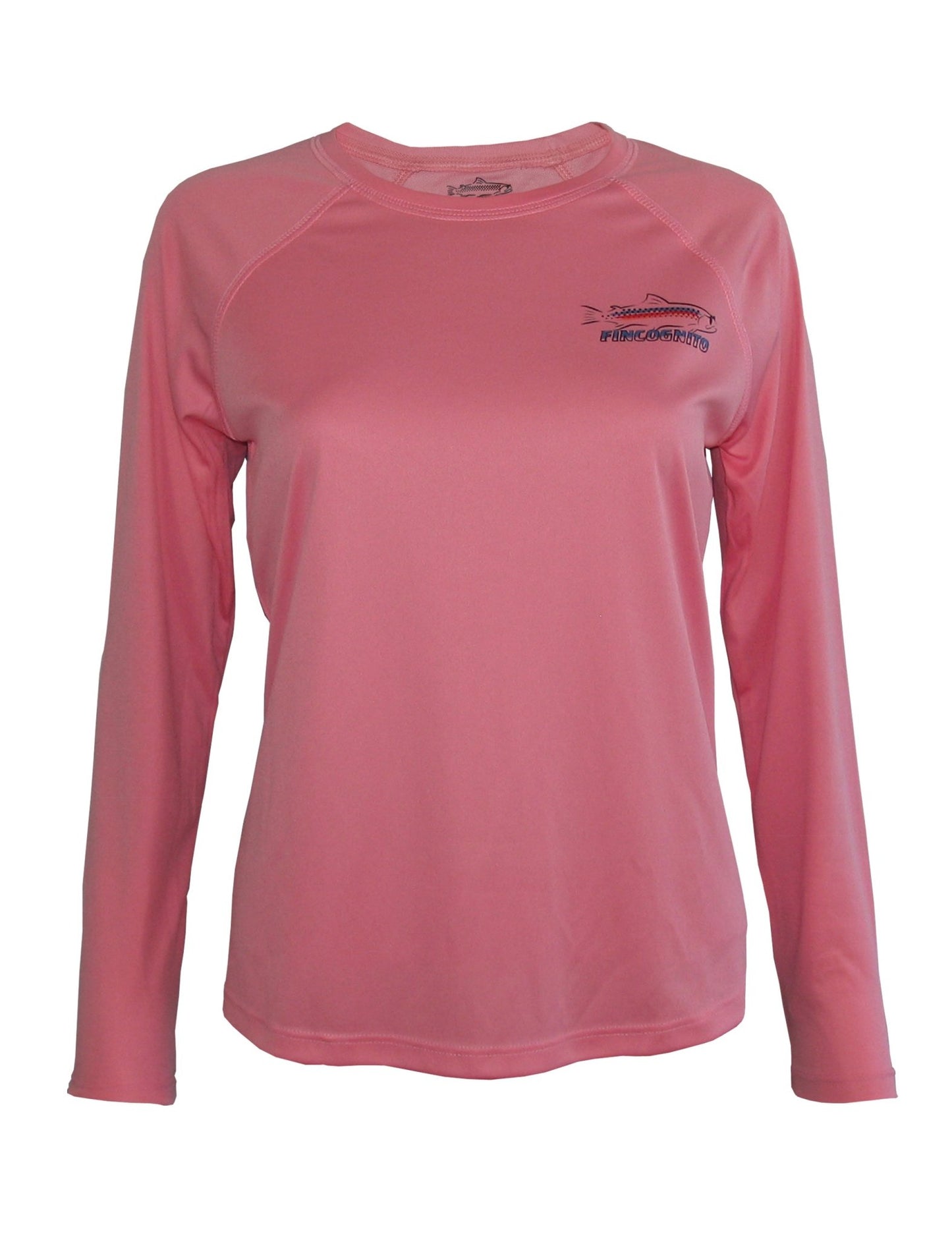 Cognito Brands Women's Sun Protective Fishing Shirt Pretty Pink/Rainbow Reflections - Angler's Pro Tackle & Outdoors