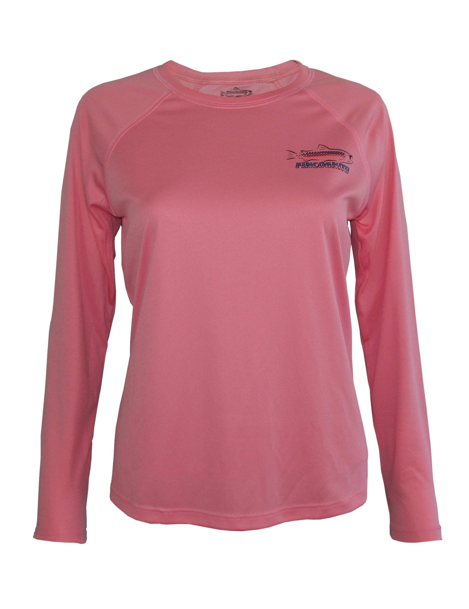 Cognito Brands Women's Sun Protective Fishing Shirt Pretty Pink/Rainbow Reflections - Angler's Pro Tackle & Outdoors