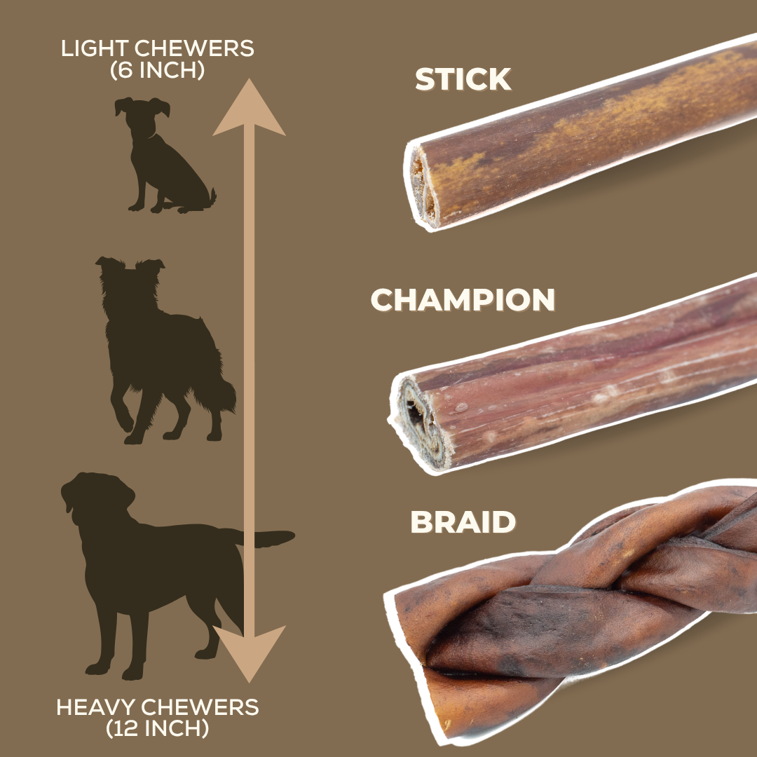Bully Bunches - 5-6 Inch Standard Collagen Wrapped in Bully Stick