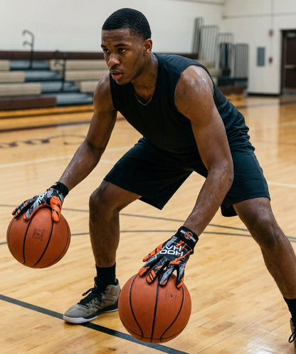 HoopsKing Hoop Handz Weighted Basketball Gloves | Heavy | Increase Hand Speed