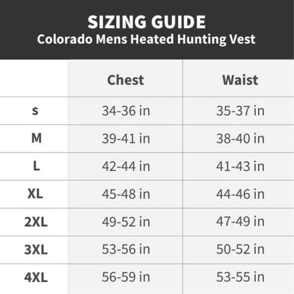 Gobi Heat Colorado Men’s Heated Hunting Vest - Camo