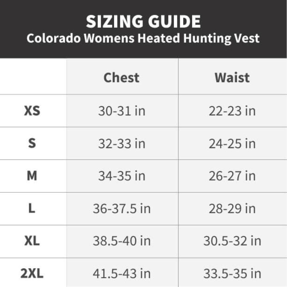 Gobi Heat Colorado Women’s Heated Hunting Vest - Camo
