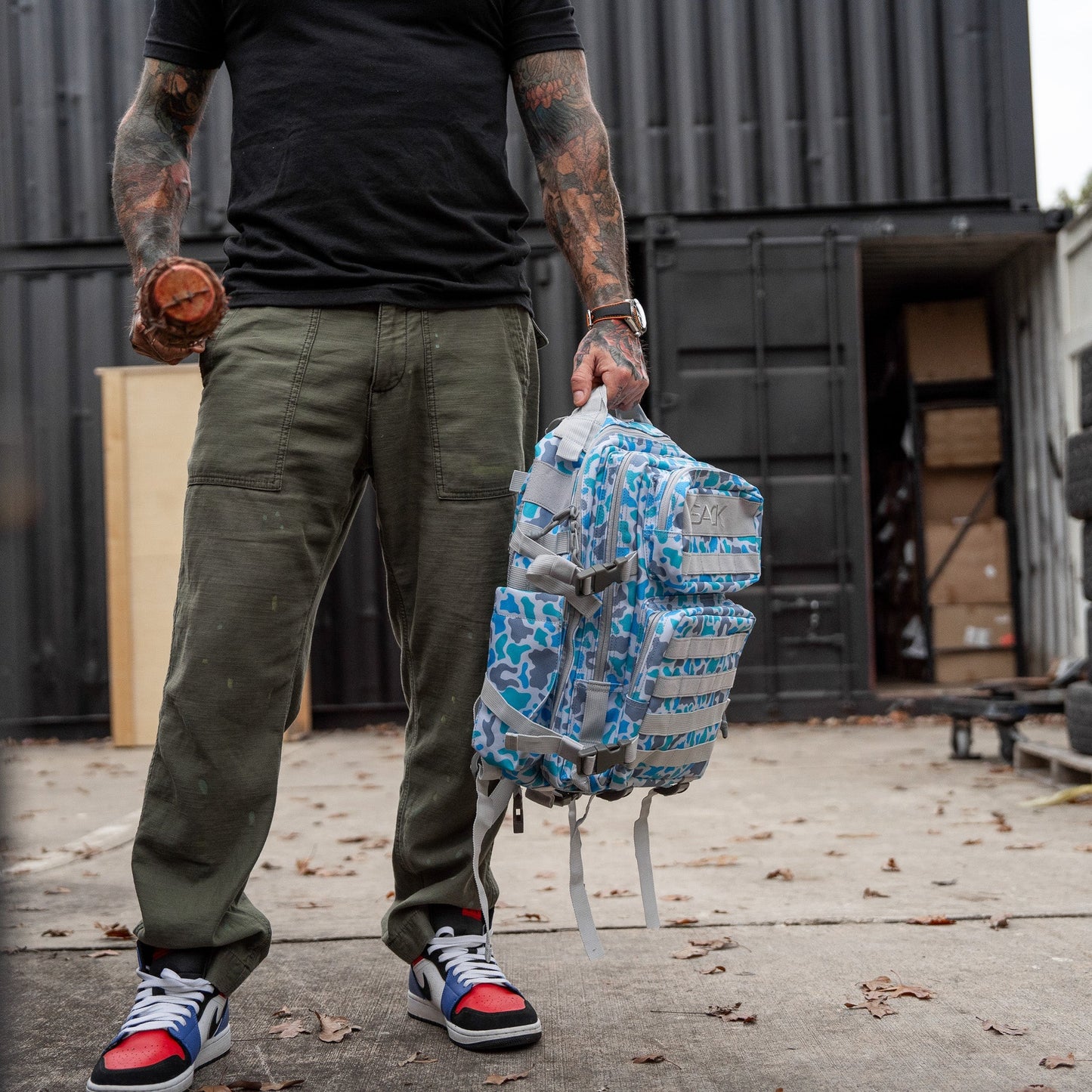 Combat Iron Apparel 25L Sack™ Original All - Day Molle Backpack - Angler's Pro Tackle & Outdoors