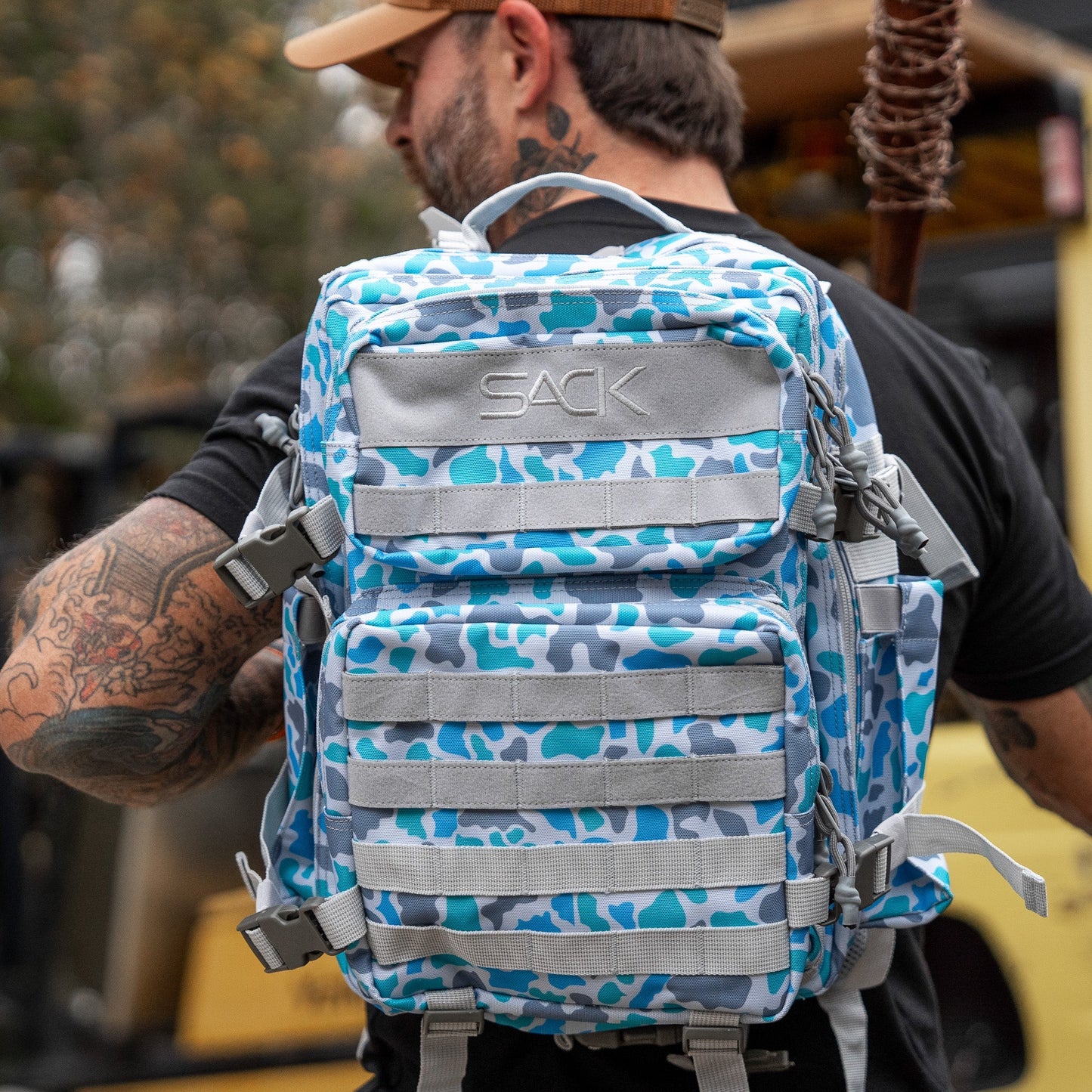 Combat Iron Apparel 25L Sack™ Original All - Day Molle Backpack - Angler's Pro Tackle & Outdoors