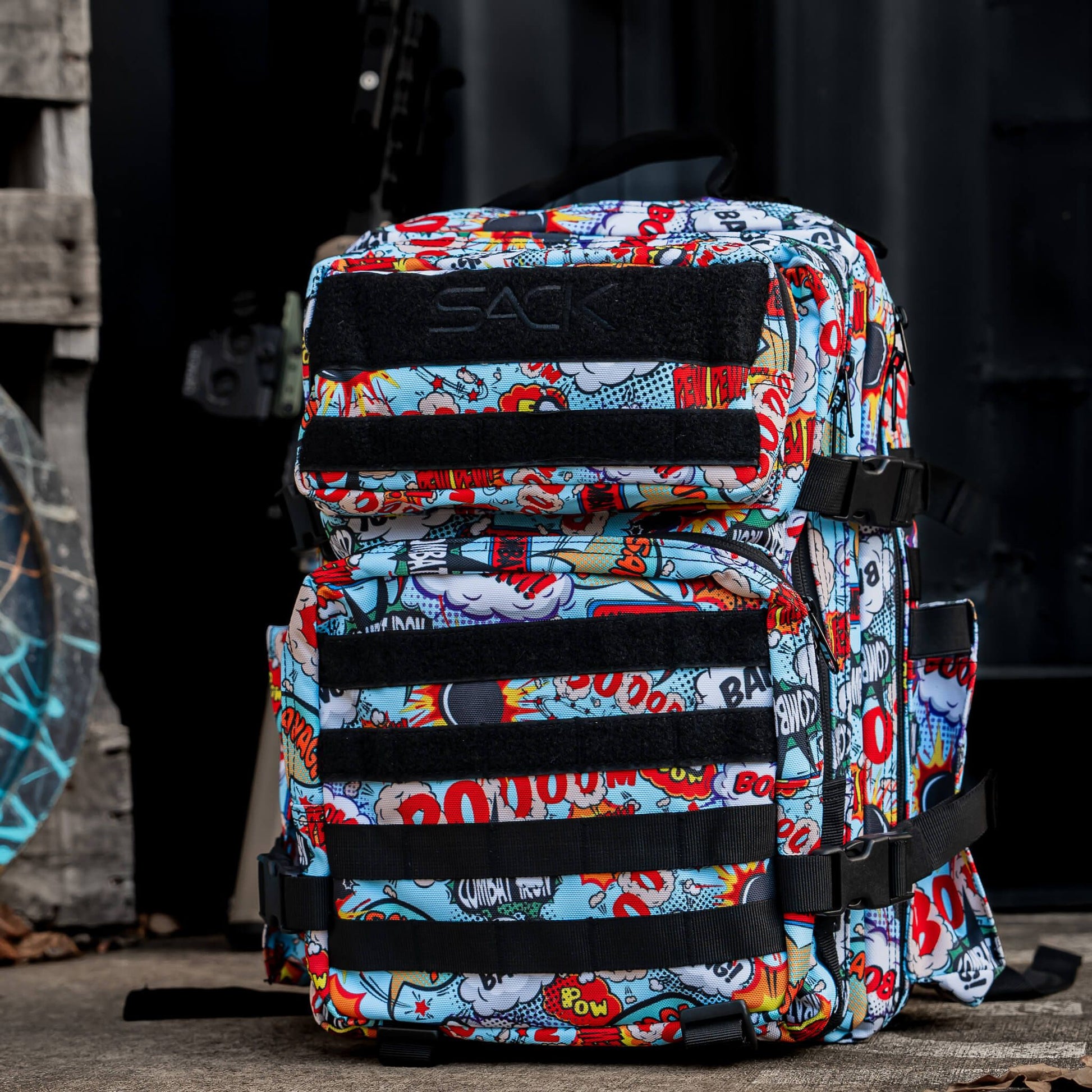 Combat Iron Apparel 25L Sack™ Original All - Day Molle Backpack - Angler's Pro Tackle & Outdoors