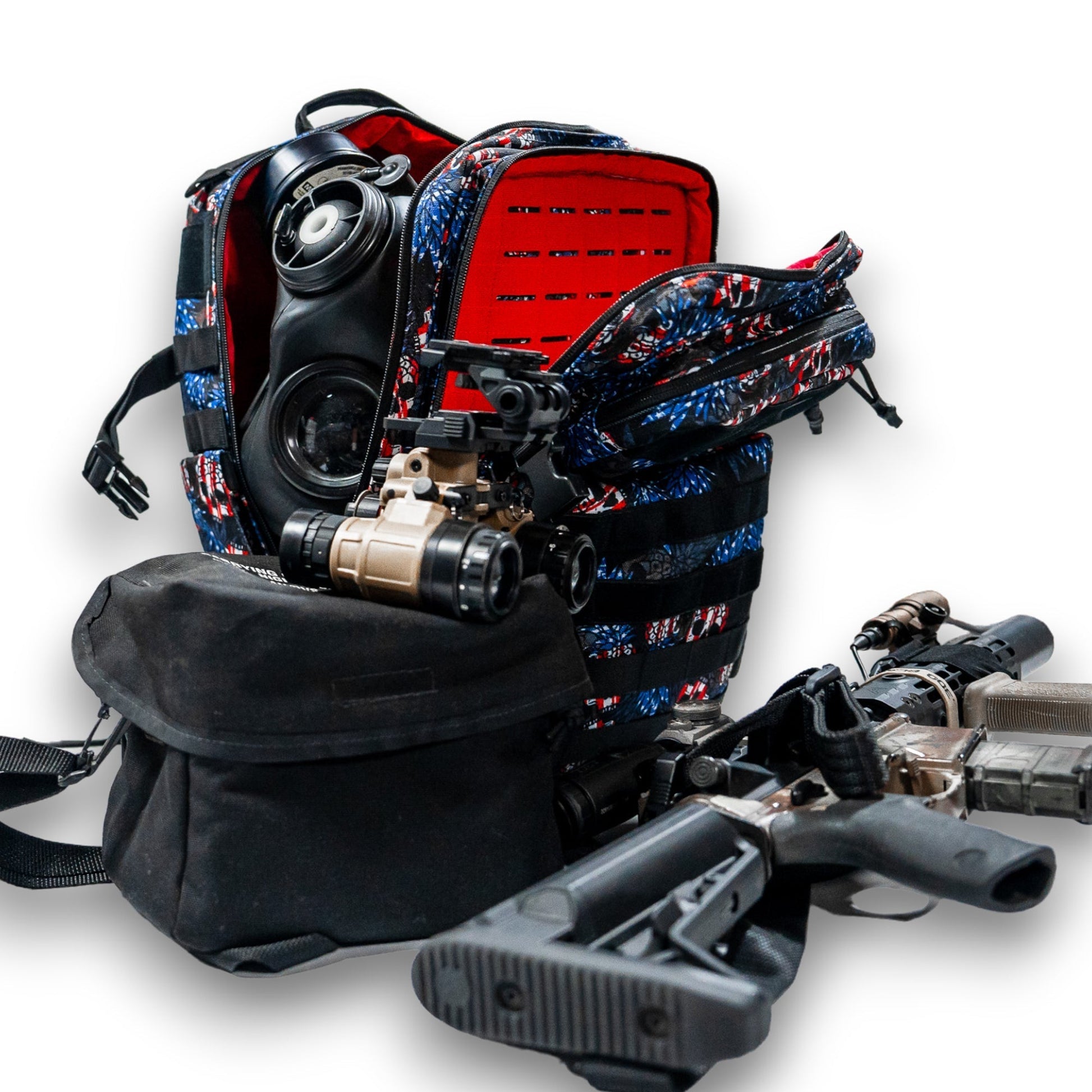 Combat Iron Apparel 25L Sack™ Original All - Day Molle Backpack - Angler's Pro Tackle & Outdoors