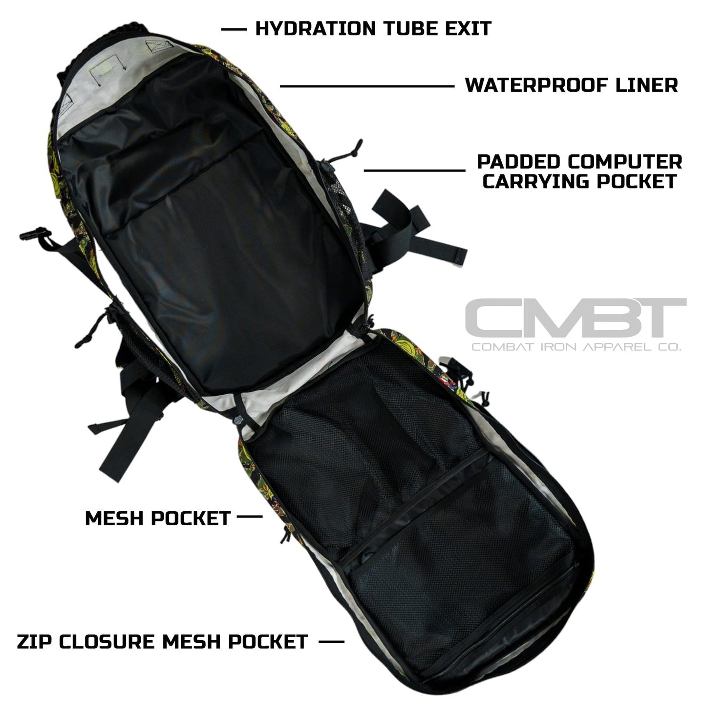 Combat Iron Apparel 35L Sack™ Backpack | Kalagush Edition - Angler's Pro Tackle & Outdoors