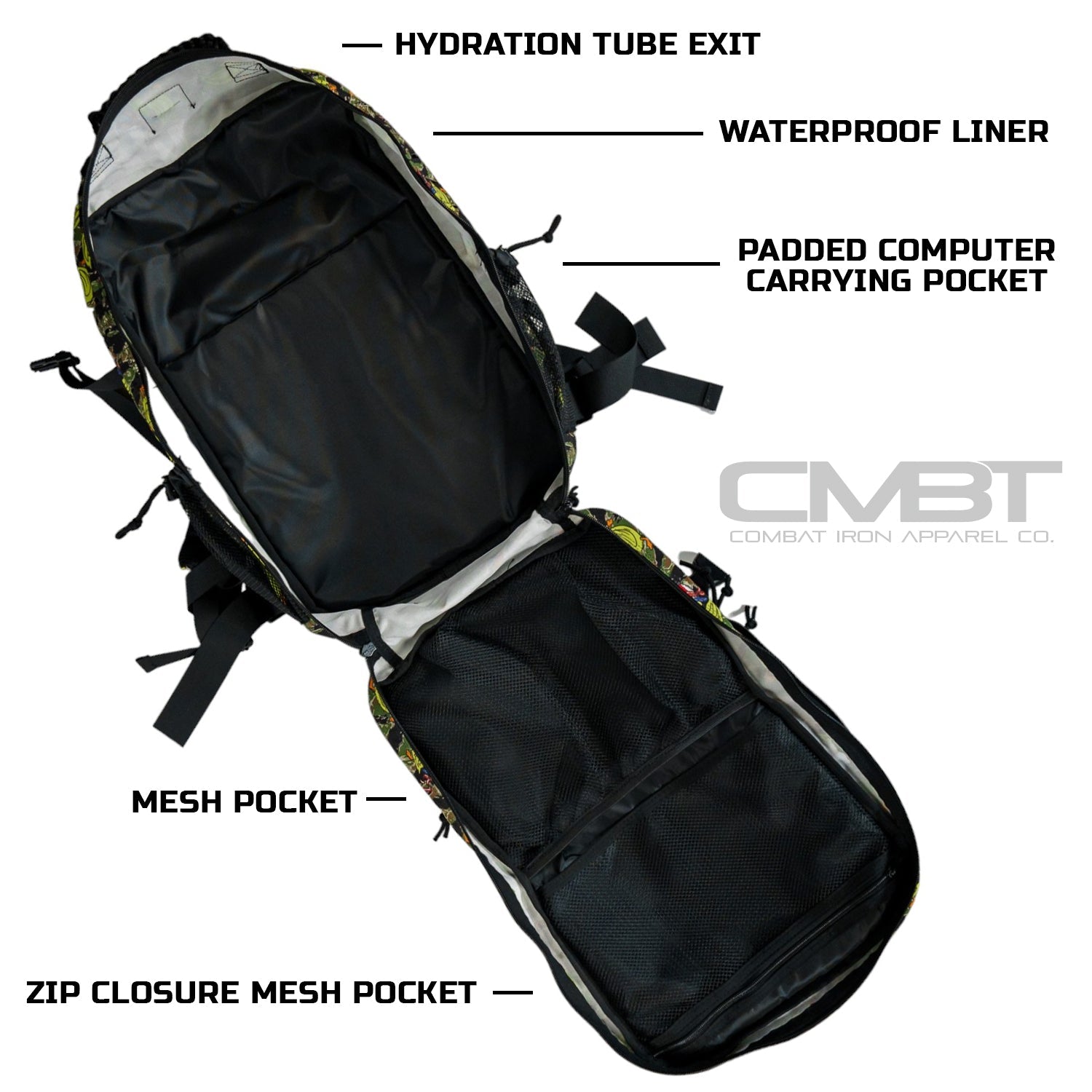 Combat Iron Apparel 35L Sack™ Backpack | Kalagush Edition - Angler's Pro Tackle & Outdoors