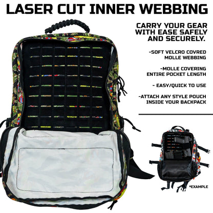 Combat Iron Apparel 35L Sack™ Backpack | Kalagush Edition - Angler's Pro Tackle & Outdoors