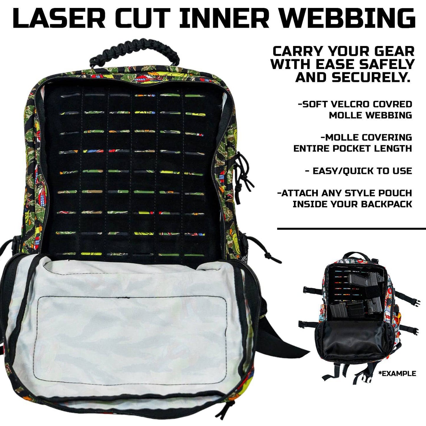 Combat Iron Apparel 35L Sack™ Backpack | Kalagush Edition - Angler's Pro Tackle & Outdoors