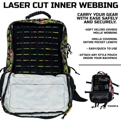 Combat Iron Apparel 35L Sack™ Backpack | Kalagush Edition - Angler's Pro Tackle & Outdoors