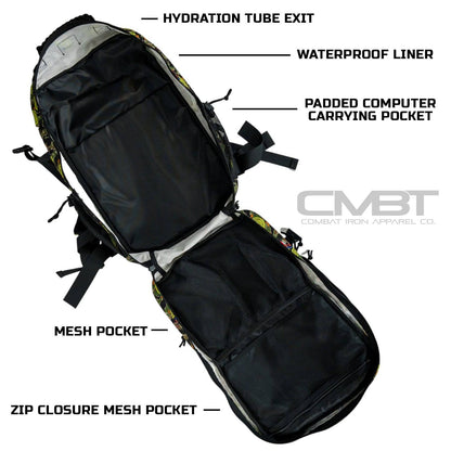 Combat Iron Apparel 35L Sack™ Backpack | Kalagush Edition - Angler's Pro Tackle & Outdoors
