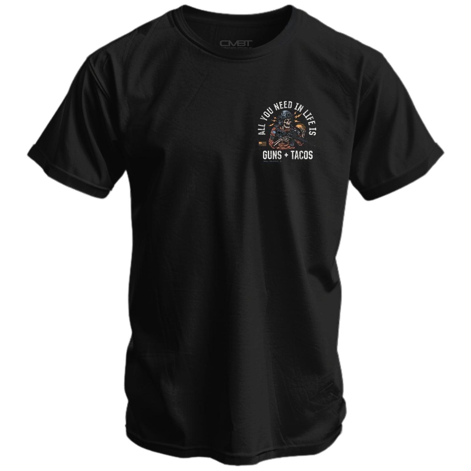 Combat Iron Apparel All you need in life is Tacos Men's T-Shirt - Angler's Pro Tackle & Outdoors