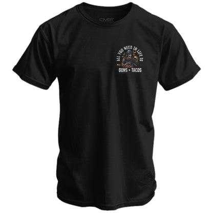 Combat Iron Apparel All you need in life is Tacos Men's T-Shirt - Angler's Pro Tackle & Outdoors
