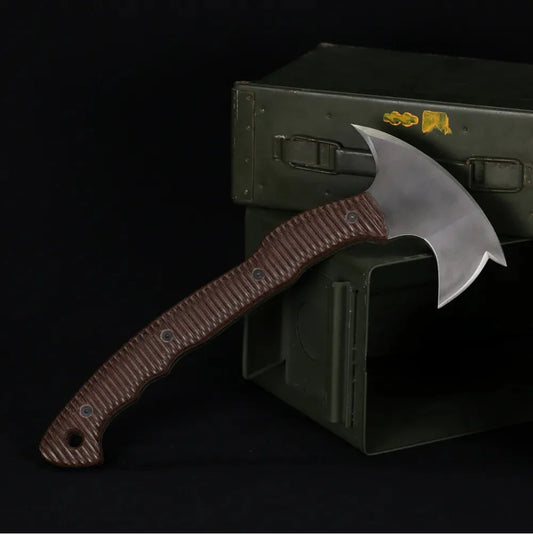 AncientSmithy Combat tomahawk "Barong" with polymer composite handle