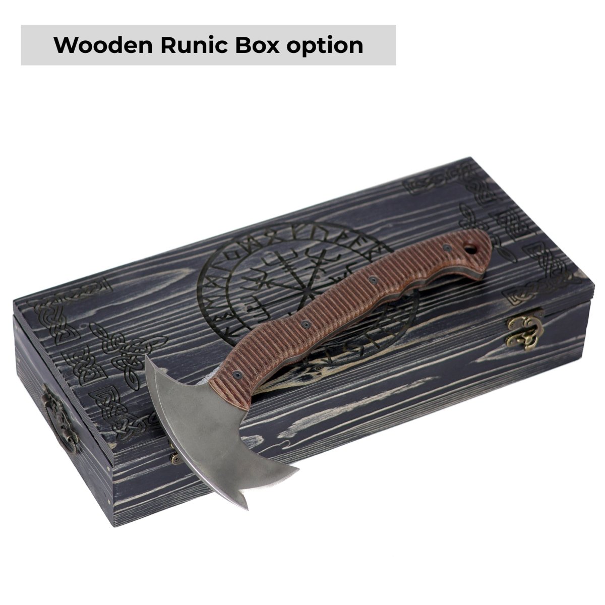 AncientSmithy Combat tomahawk "Barong" with polymer composite handle