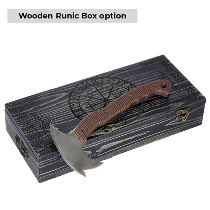 AncientSmithy Combat tomahawk "Barong" with polymer composite handle