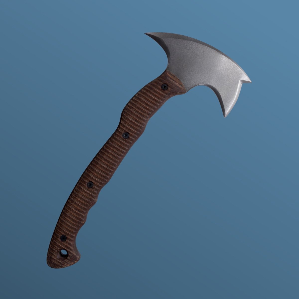 AncientSmithy Combat tomahawk "Barong" with polymer composite handle