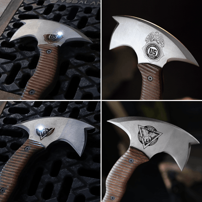 AncientSmithy Combat tomahawk "Barong" with polymer composite handle