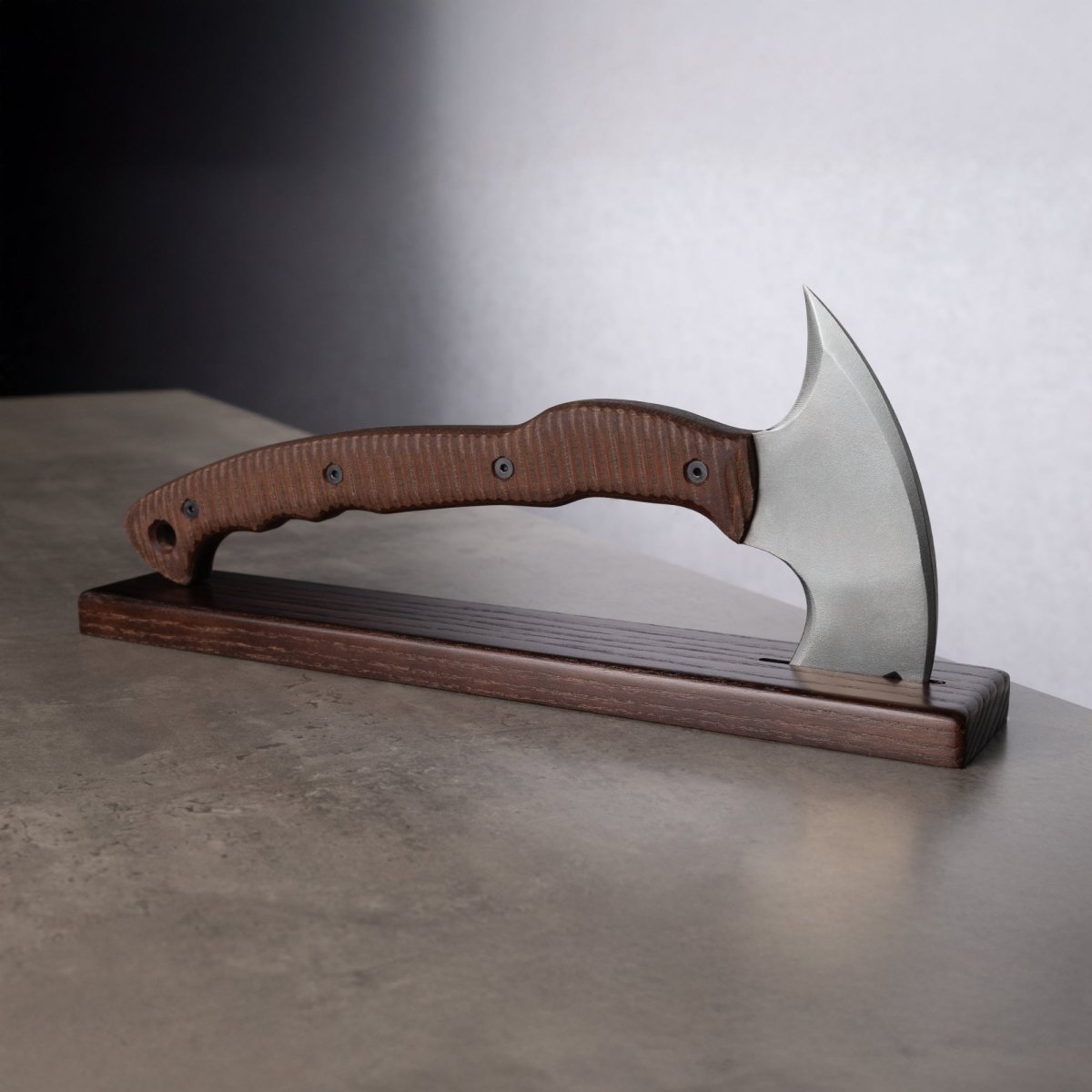 AncientSmithy Combat tomahawk "Barong" with polymer composite handle