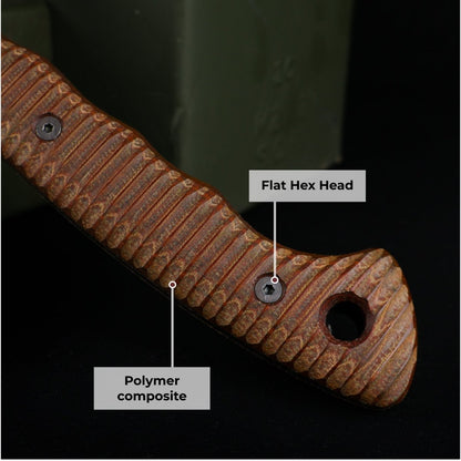 AncientSmithy Compact tomahawk "Balor" with polymer composite handle