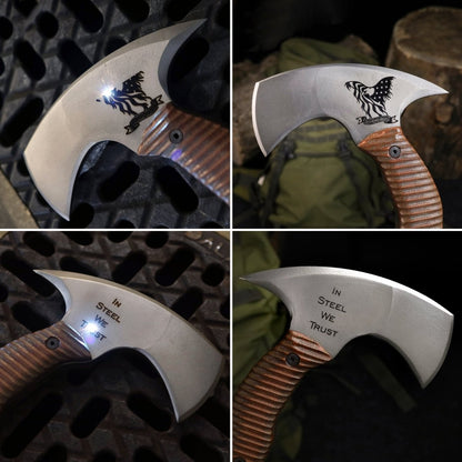 AncientSmithy Compact tomahawk "Balor" with polymer composite handle