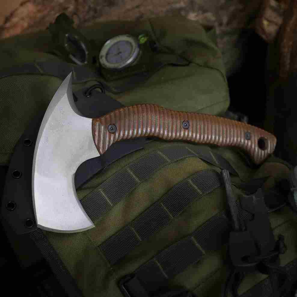 AncientSmithy Compact tomahawk "Balor" with polymer composite handle